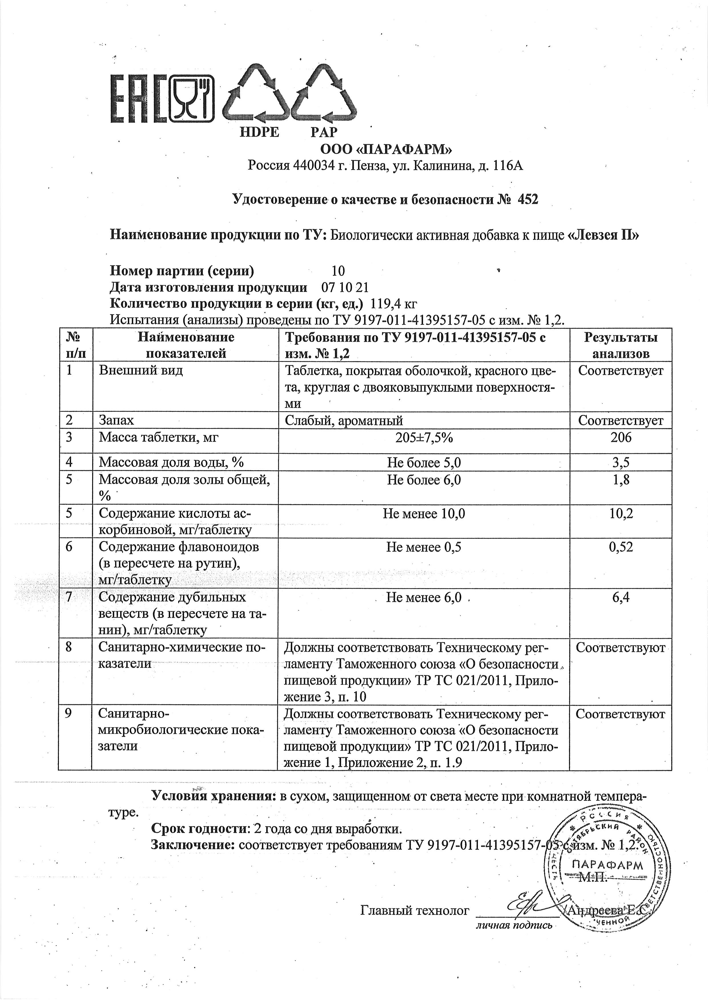 Паспорт №102021